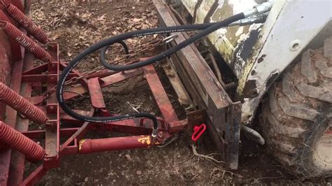 homemade skid steer snow plow